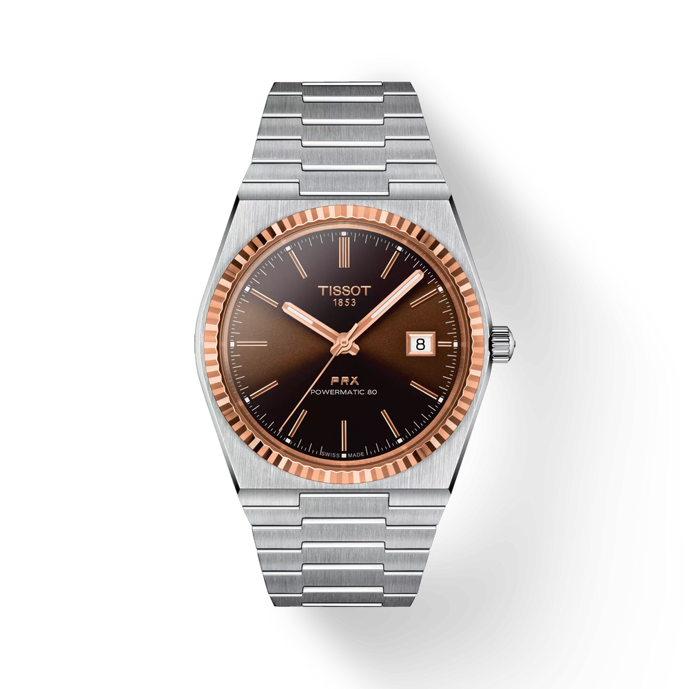 PRX Powermatic 80 Steel & 18K Gold Bezel 40mm
