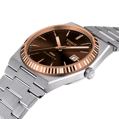 PRX Powermatic 80 Steel & 18K Gold Bezel 40mm
