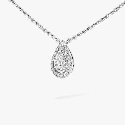 Joy 0,25ct Collier Diamant Or Blanc