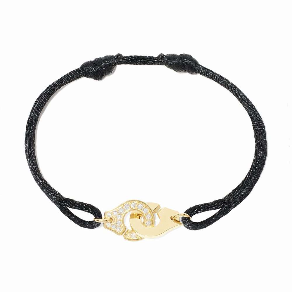 Bracelet Sur Cordon Menottes Dinh Van Petit Modèle