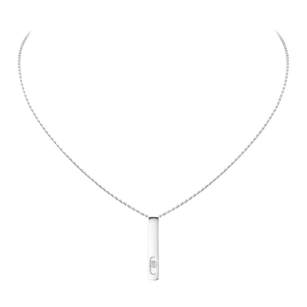 My First Diamond Collier Diamant Or Blanc