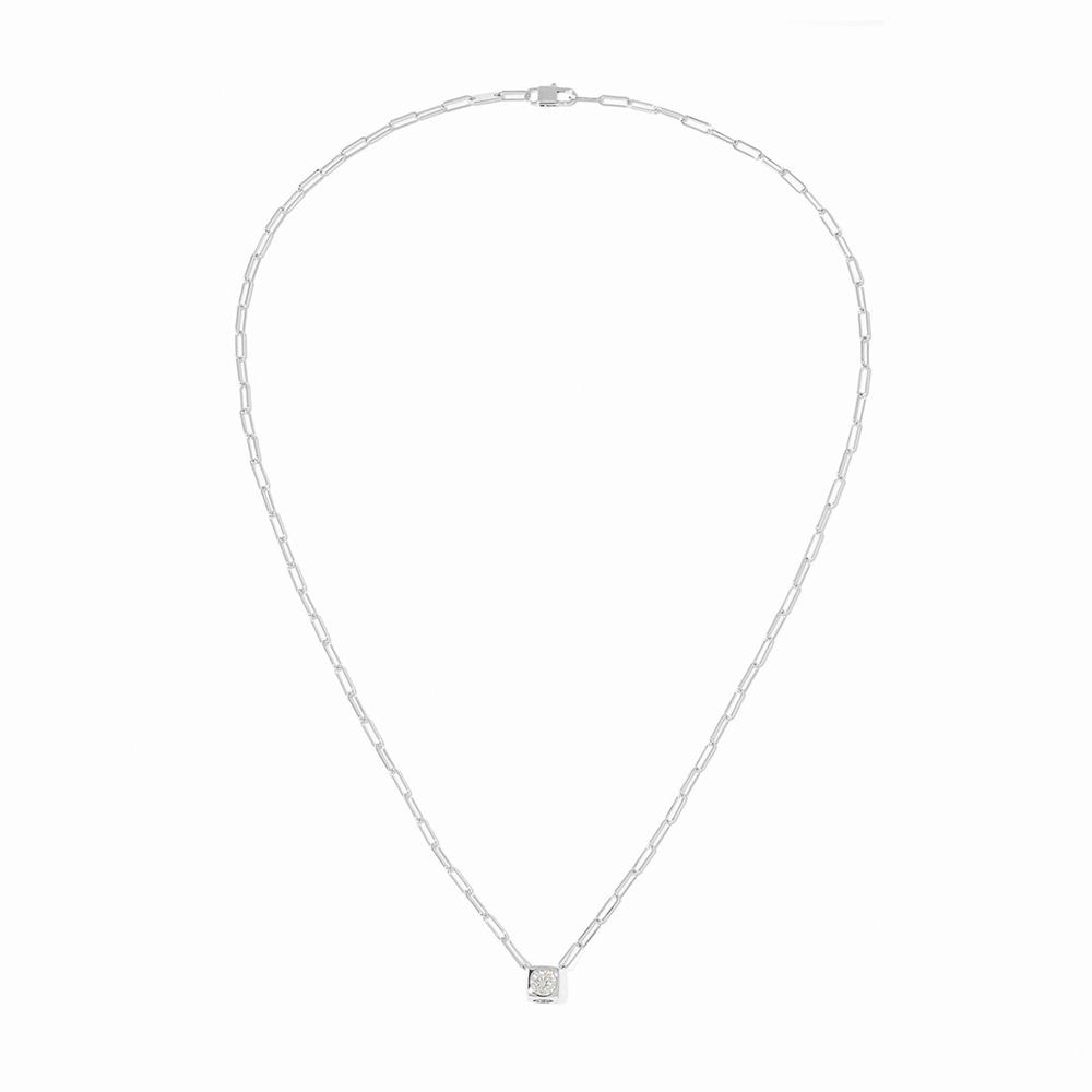 Le Cube Diamant Large Necklace