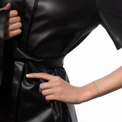 Bracelet pavé Move Classique Bracelet Diamant Or Rose