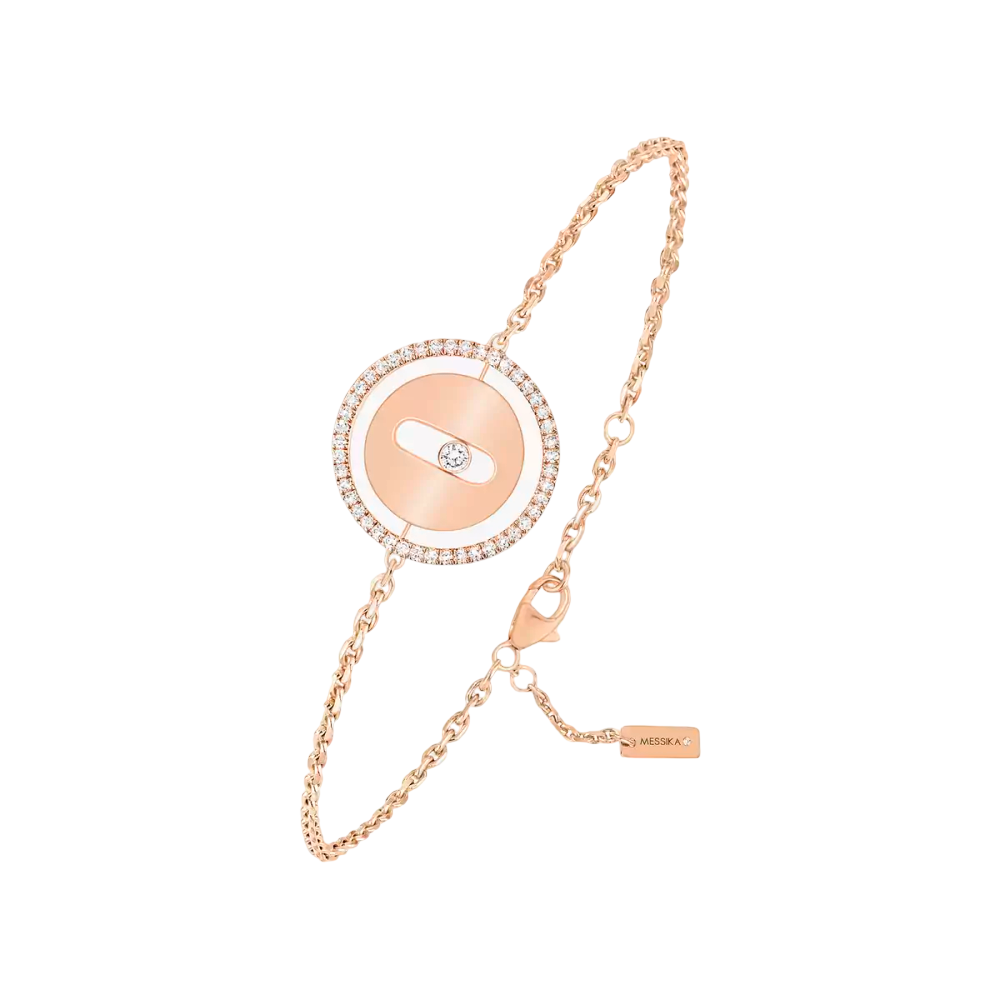 Lucky Move PM Bracelet Diamant Or Rose