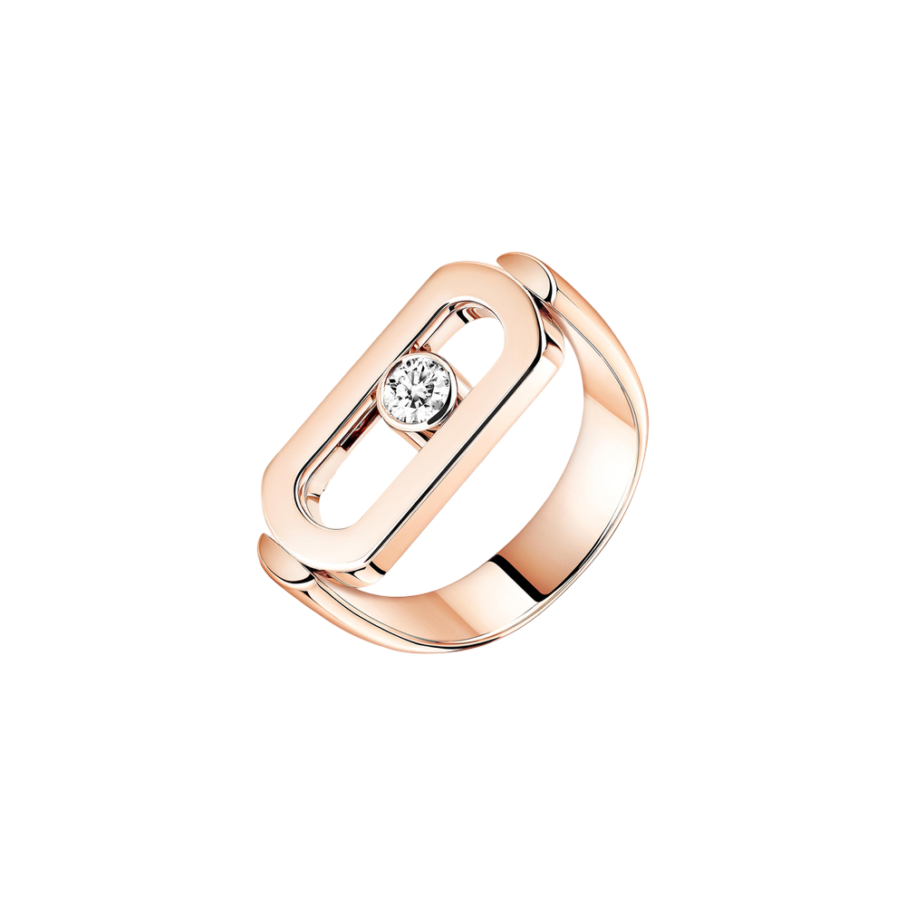 Bague Imperial Move Bague Diamant Or Rose