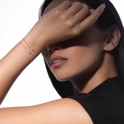 Messika CARE(S) Bracelet Pink Gold Diamond Bracelet