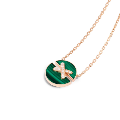 Jeux de Liens Harmony Malachite small model pendant