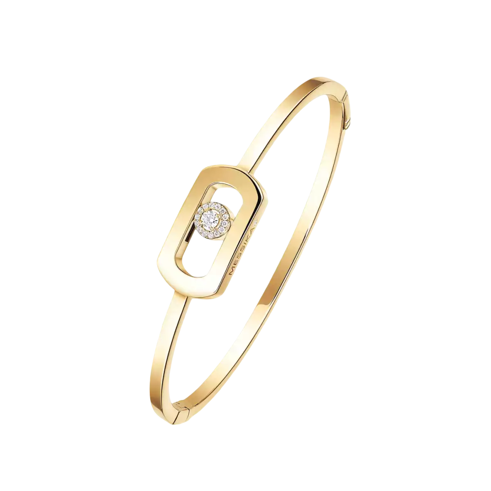 Jonc So Move Bracelet Diamant Or Jaune