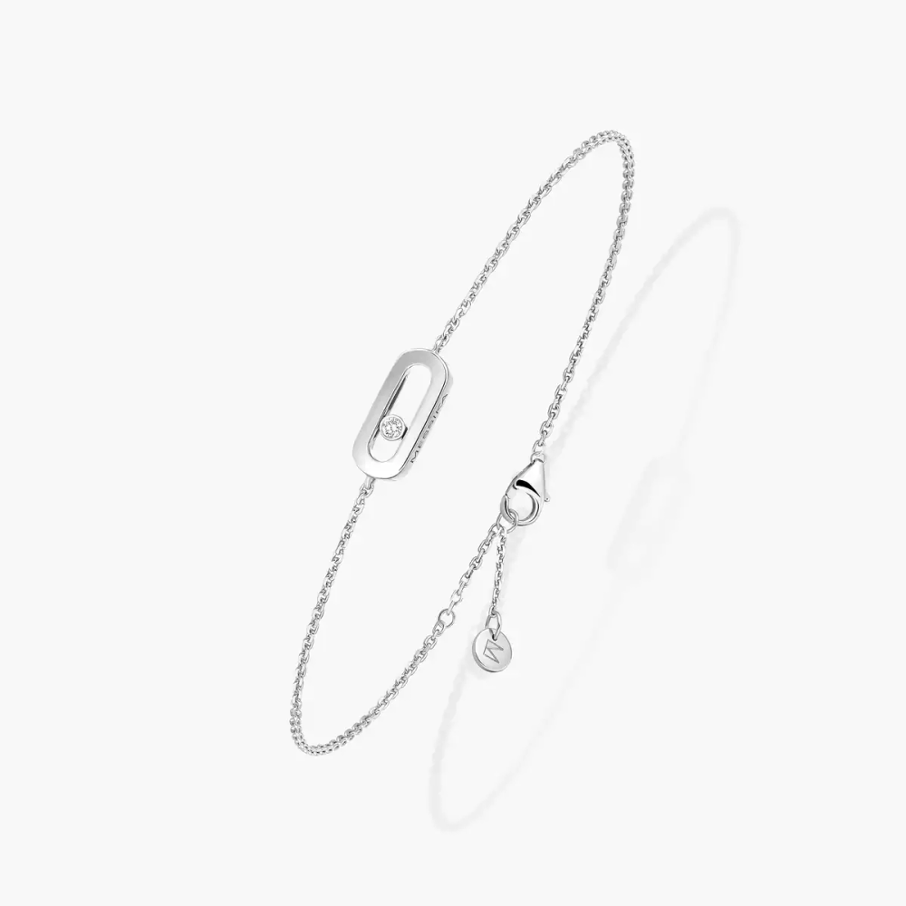 Bracelet Messika Care(s) Bracelet Diamant Or Blanc