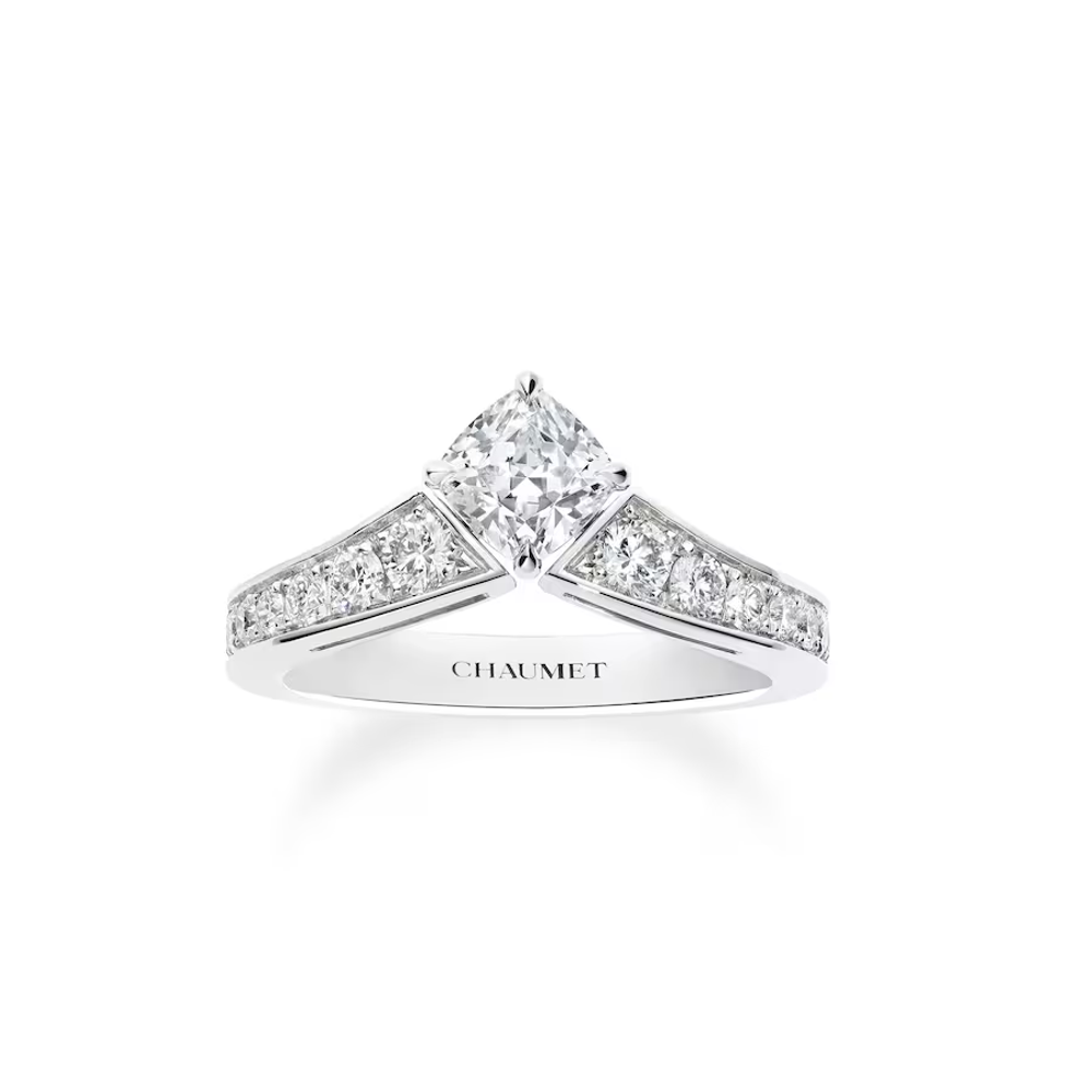 Solitaire Joséphine Éclat Floral 0,50ct