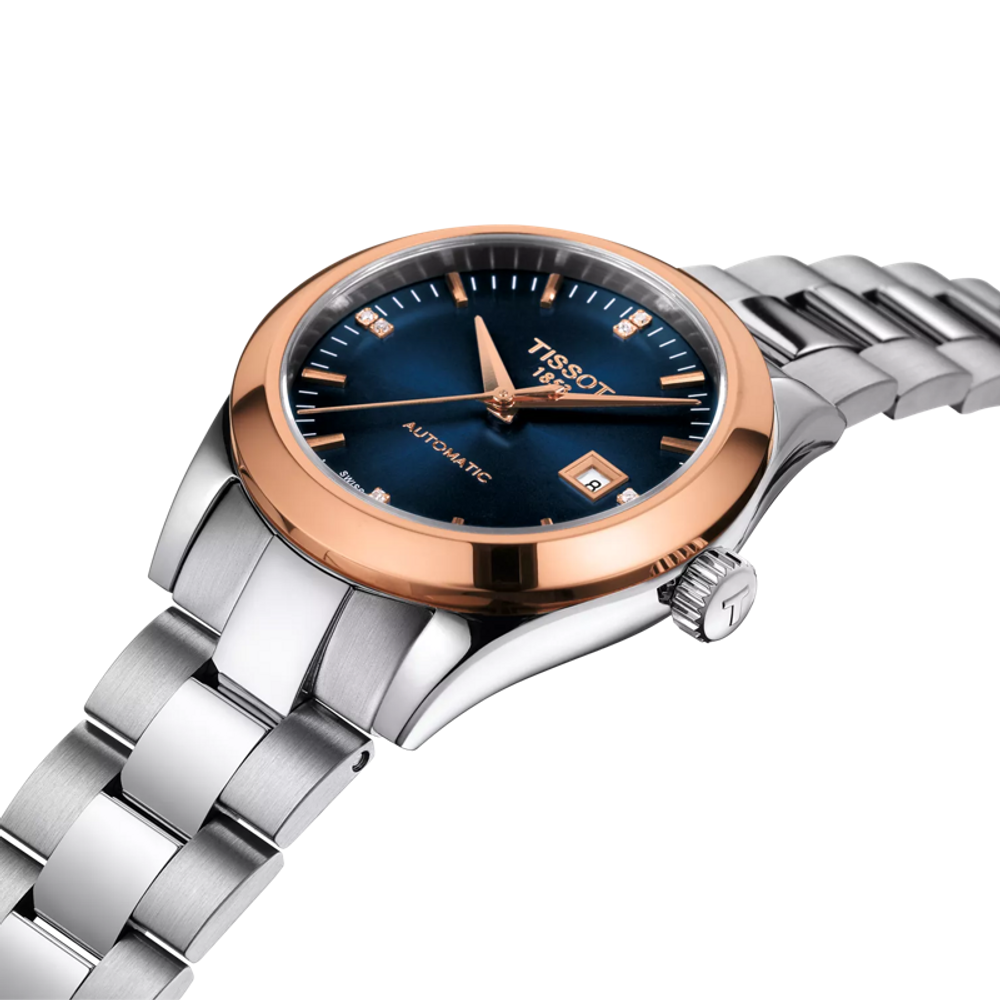 T-My Lady Automatic 18K Gold bezel