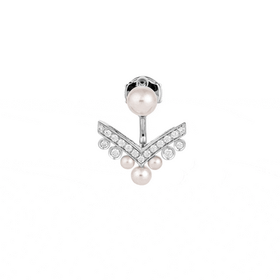 Boucle d'oreille Joséphine Aigrette
