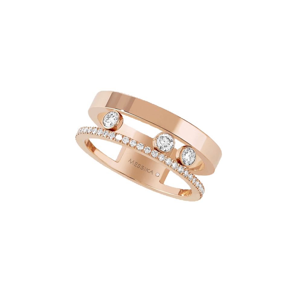 Move Romane Pink Gold Diamond Ring