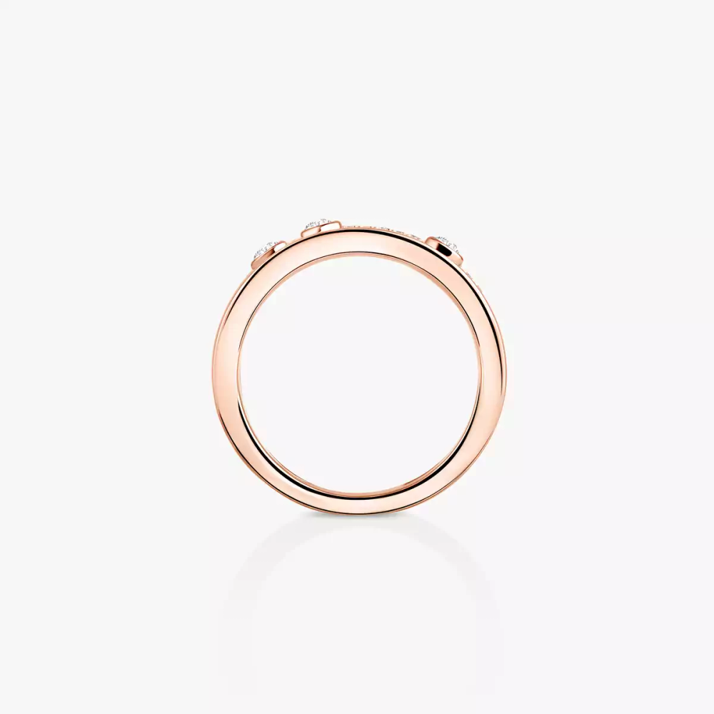 Move Romane Bague Diamant Or Rose