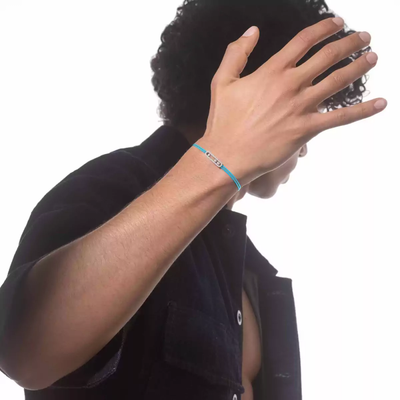 Bracelet cordon bleu pavé Messika Care(s) Bracelet Diamant Or Blanc