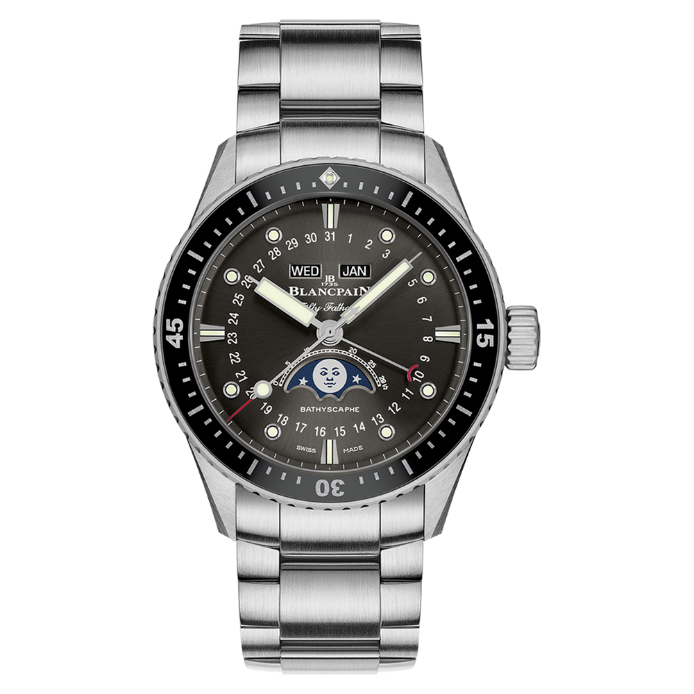 Bathyscaphe Quantième Complet Phases de Lune