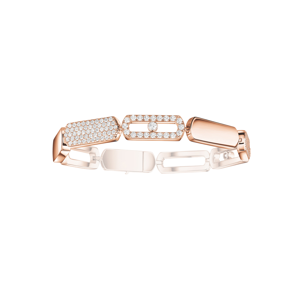 Imperial Move GM Bracelet Diamant Or Rose