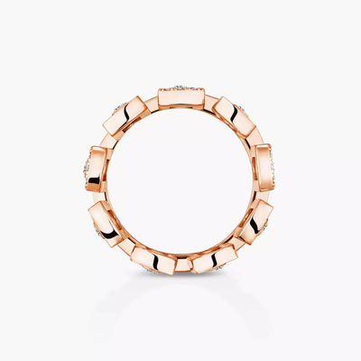 Move Iconica Bague Diamant Or Rose
