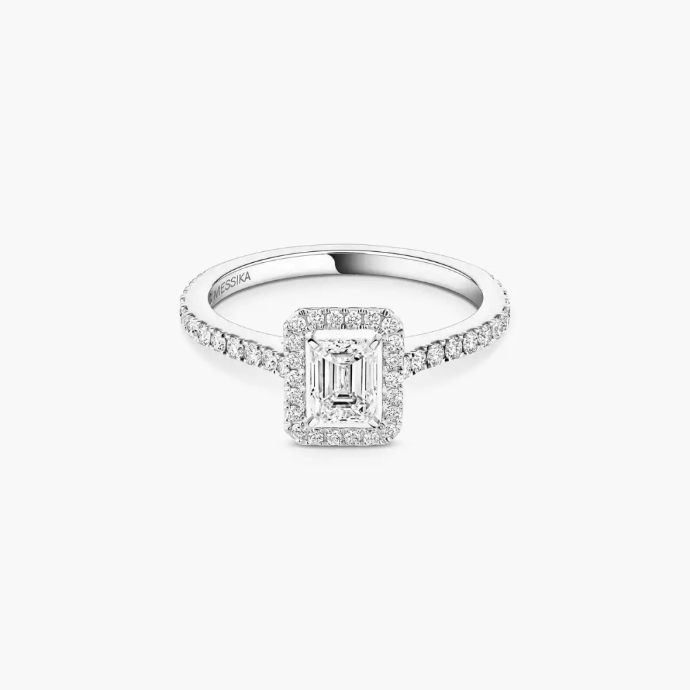 Joy 0,40ct Bague Diamant Or Blanc