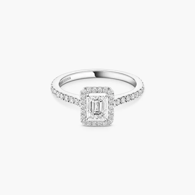 Joy 0,40ct Bague Diamant Or Blanc