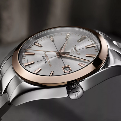 Gentleman Powermatic 80 Silicium Solid 18K Gold bezel