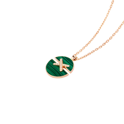 Jeux de Liens Harmony malachite medium model pendant