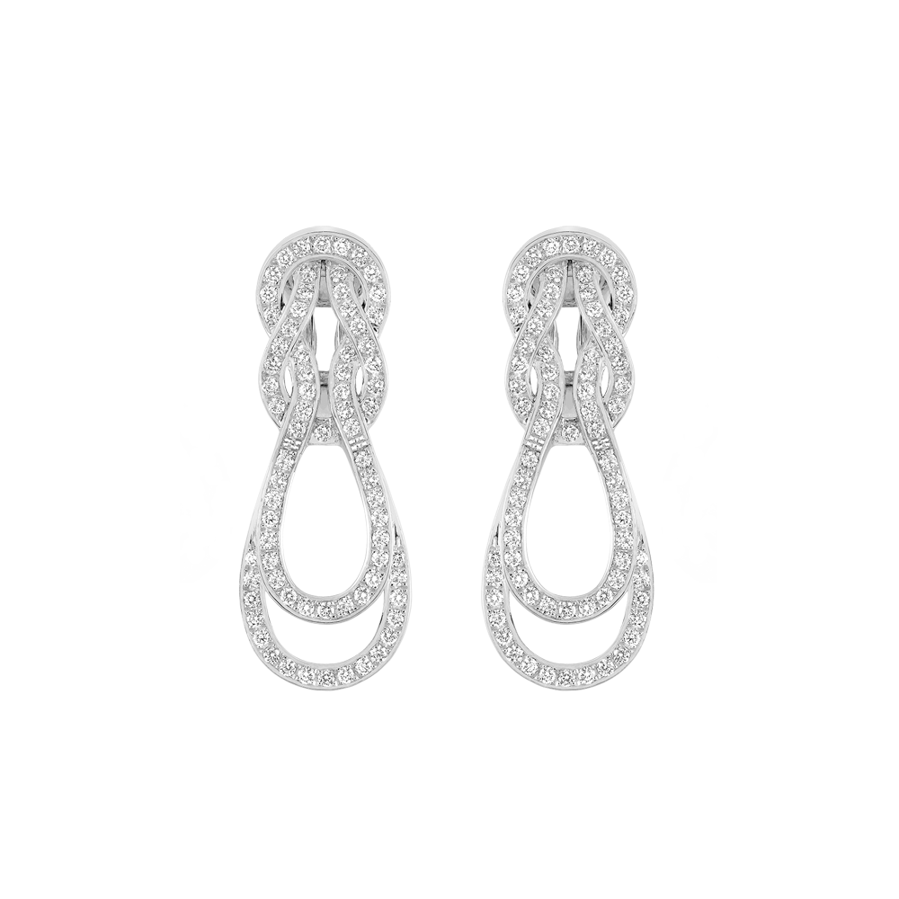 Boucles d'oreilles Chance Infinie