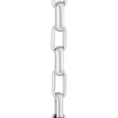 Bracelet maillons or blanc 750/1000e