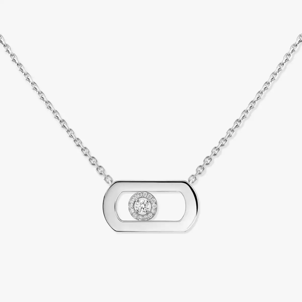 So Move Collier Diamant Or Blanc
