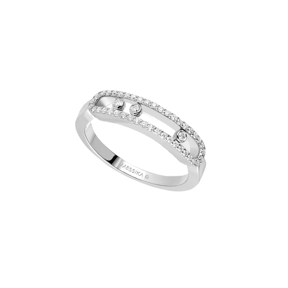 Baby Move Pavé White Gold Diamond Ring