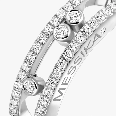 Baby Move Pavé White Gold Diamond Ring