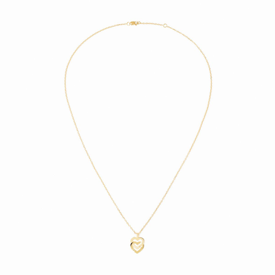 Double Cœurs Small Pendant