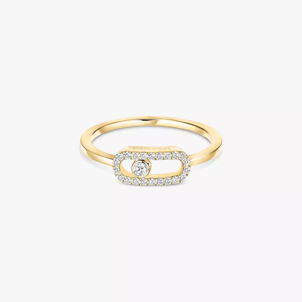 Move Uno Yellow Gold Diamond Ring