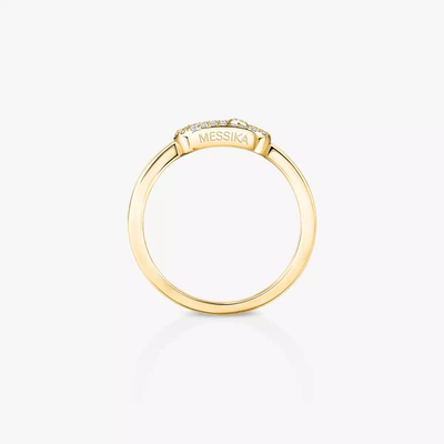 Move Uno Yellow Gold Diamond Ring