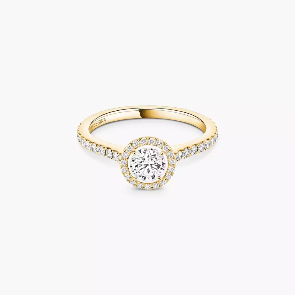 Joy 0,40ct Bague Diamant Or Jaune