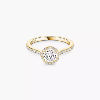 Joy 0,40ct Bague Diamant Or Jaune