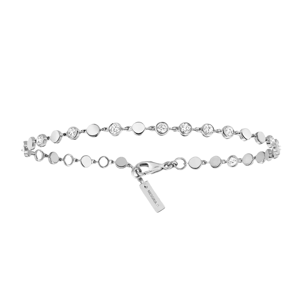 D-Vibes SM White Gold Diamond Bracelet