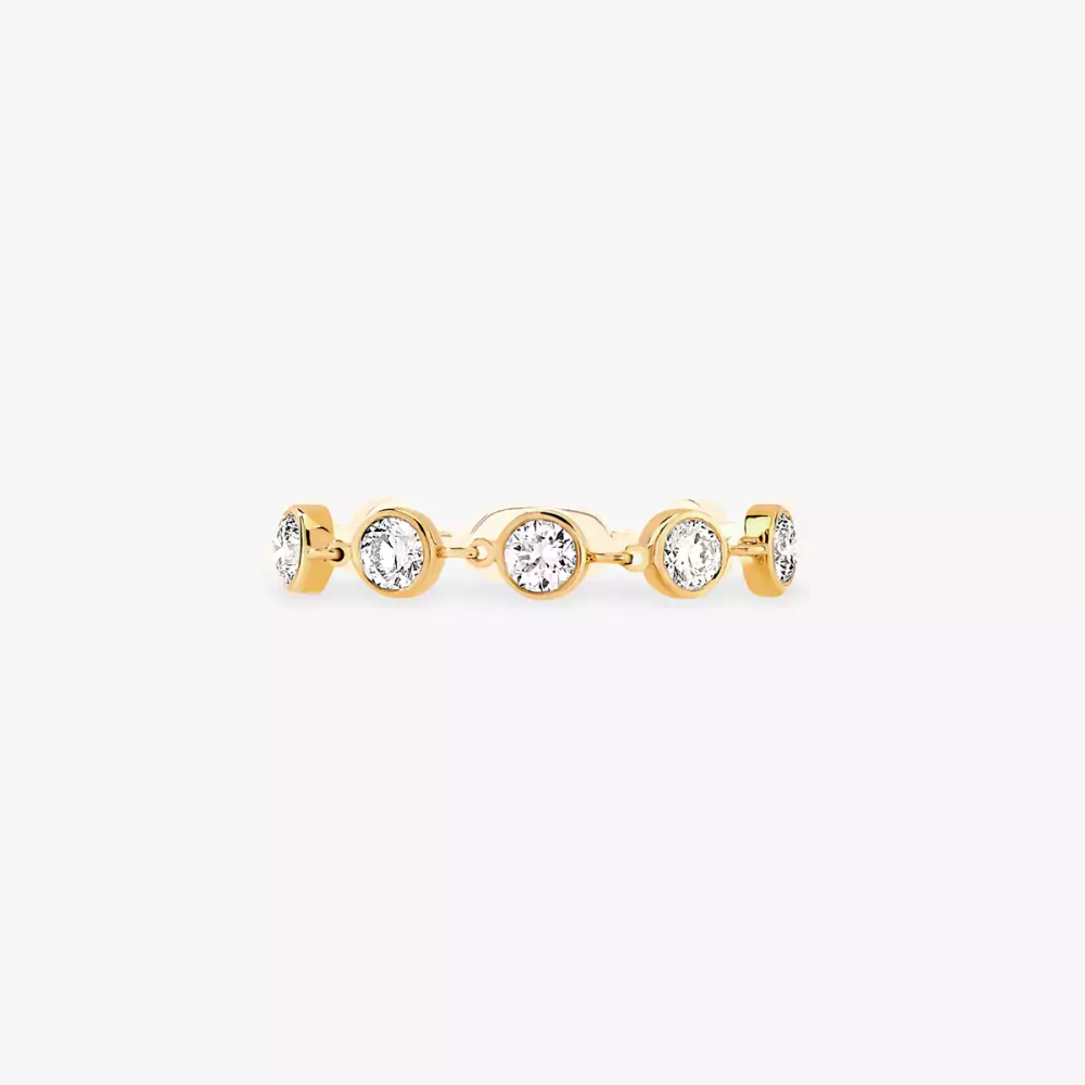 D-Vibes SM Yellow Gold Diamond Ring
