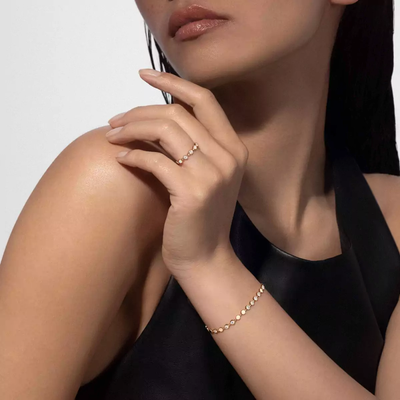 D-Vibes SM Yellow Gold Diamond Ring