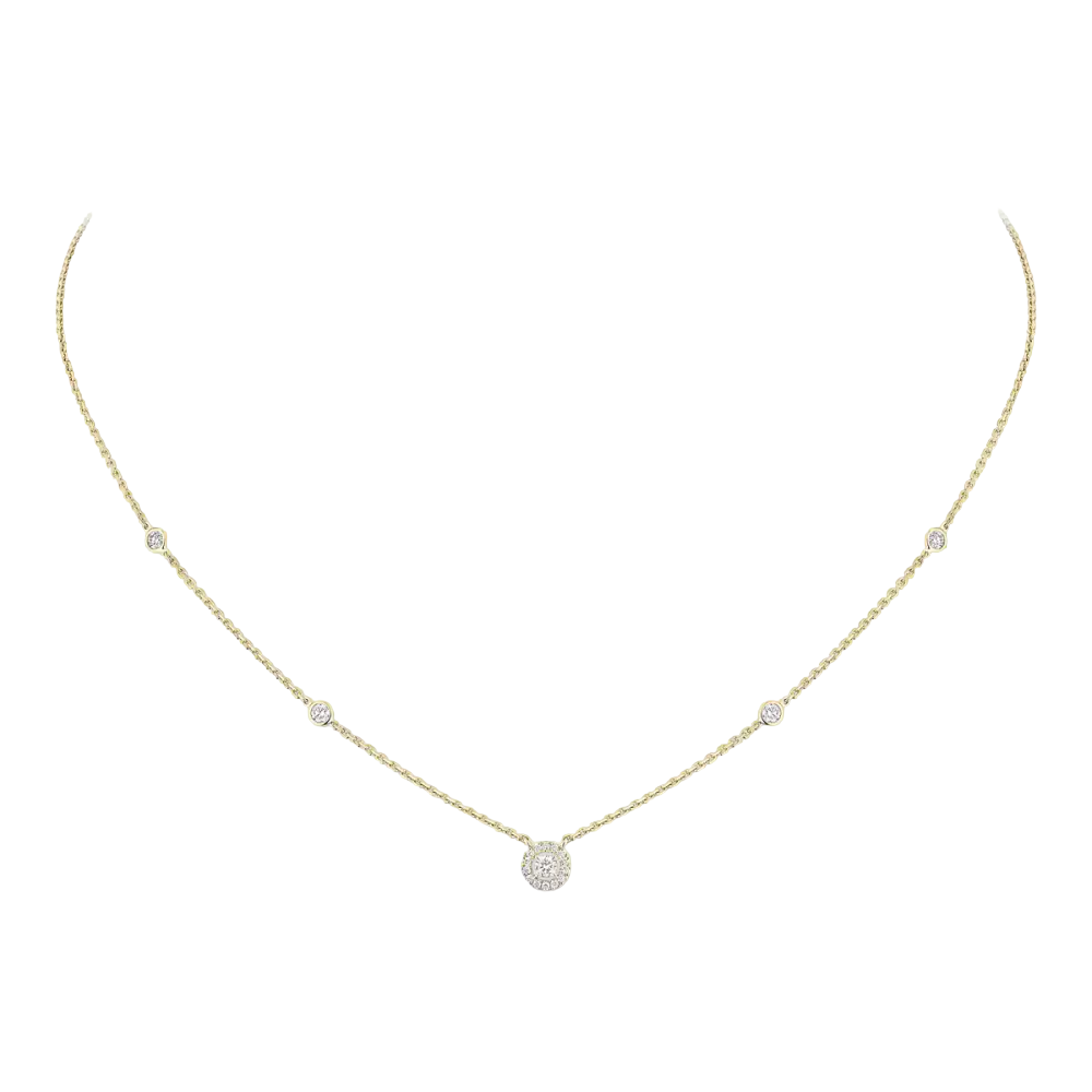 Joy XS Collier Diamant Or Jaune