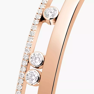 Bangle Move Romane Bracelet Diamant Or Rose