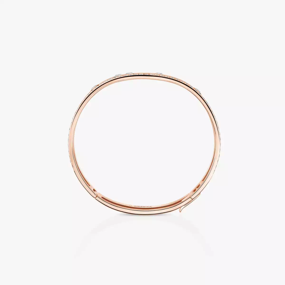 Bangle Move Romane Bracelet Diamant Or Rose