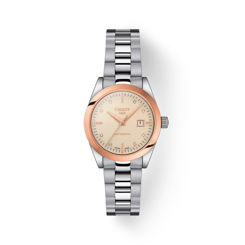 T-My Lady Automatic 18K Gold bezel