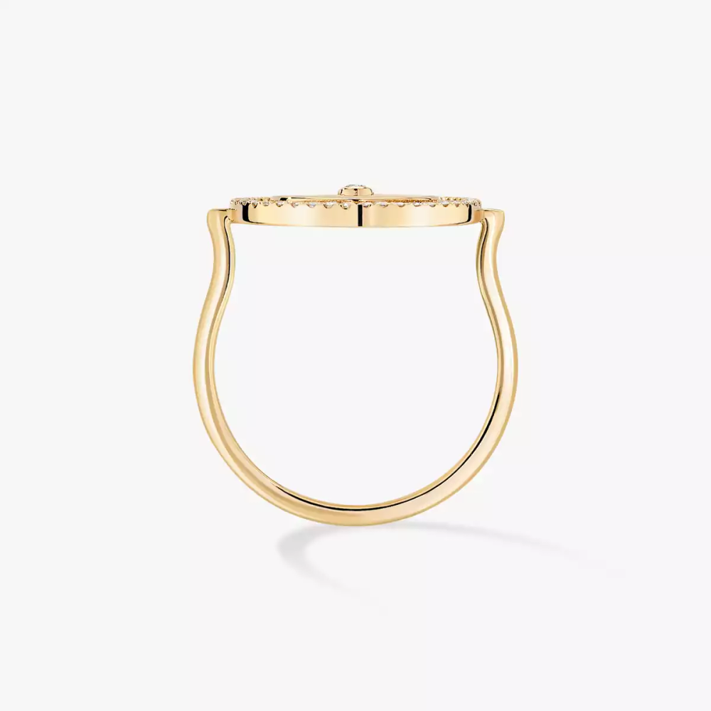 Lucky Move PM Bague Diamant Or Jaune