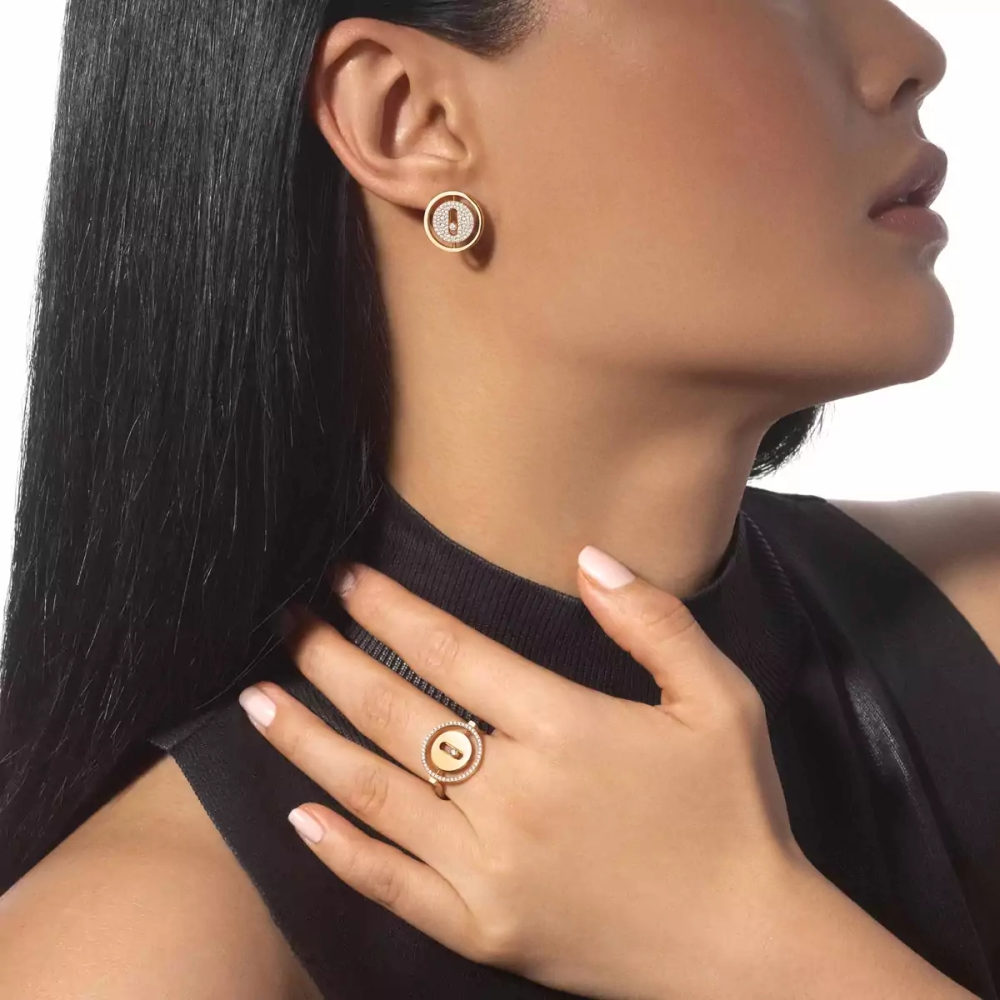 Lucky Move PM Bague Diamant Or Jaune