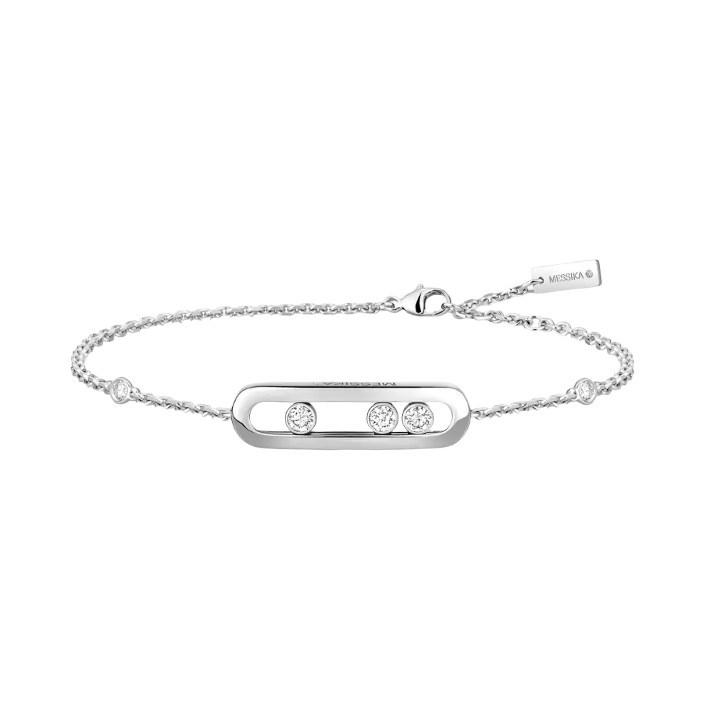 Baby Move White Gold Diamond Bracelet