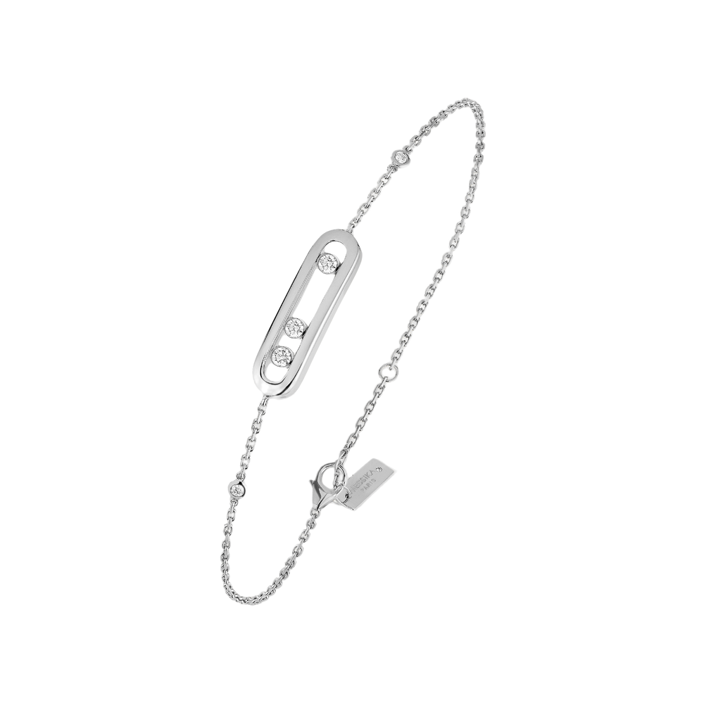 Baby Move White Gold Diamond Bracelet