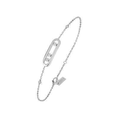 Baby Move White Gold Diamond Bracelet