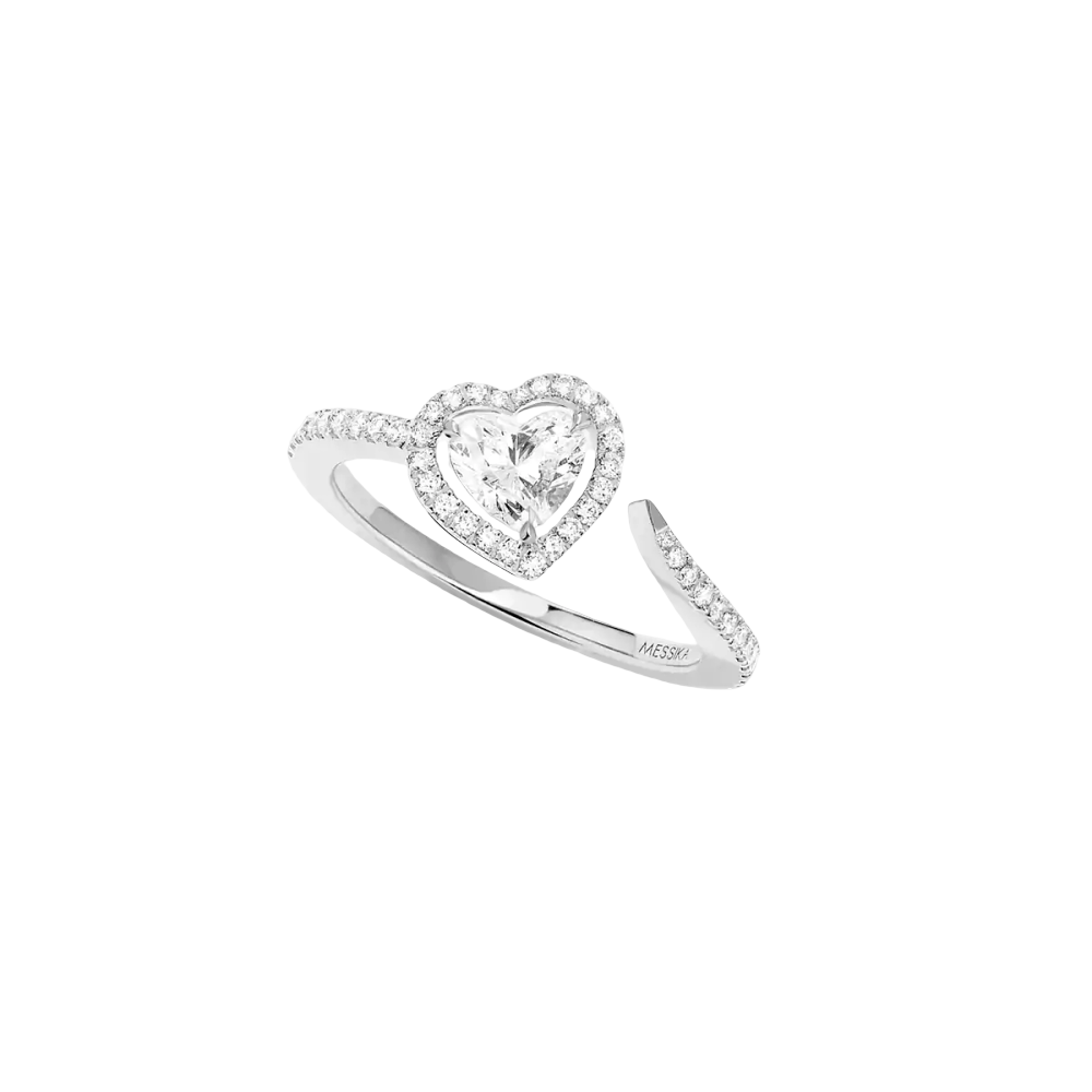 Joy 0,40ct Bague Diamant Or Blanc