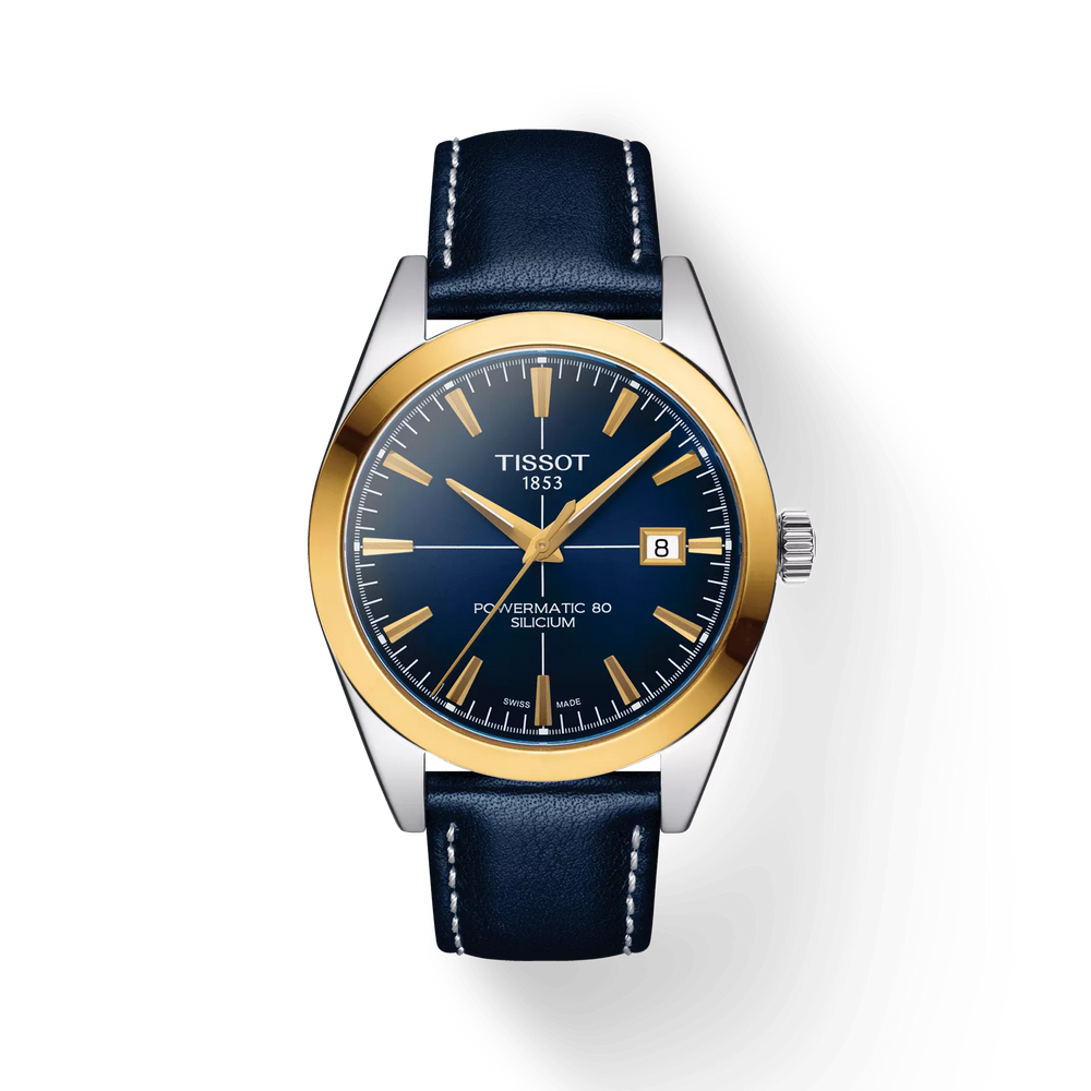 Gentleman Powermatic 80 Silicium Solid 18K Gold Bezel